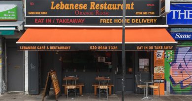 The Orange Room, Lebanese restaurant Mile End